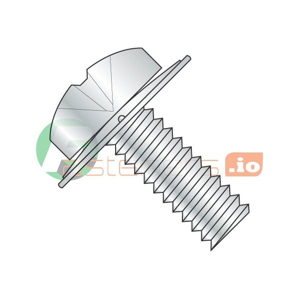 Newport Fasteners #10-24 x 1/2 in Phillips Pan Machine Screw, Zinc Plated Steel, 5000 PK 722485 - main
